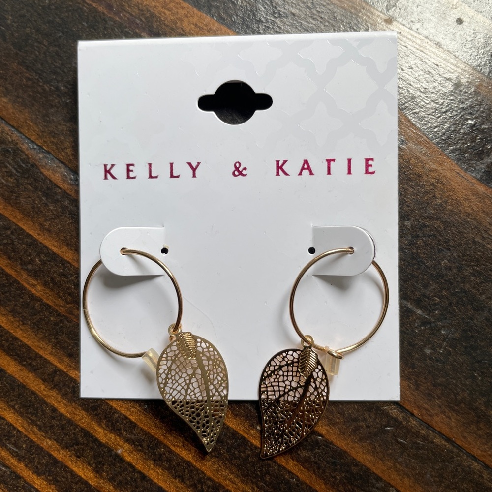Katie & Kelly gold earrings